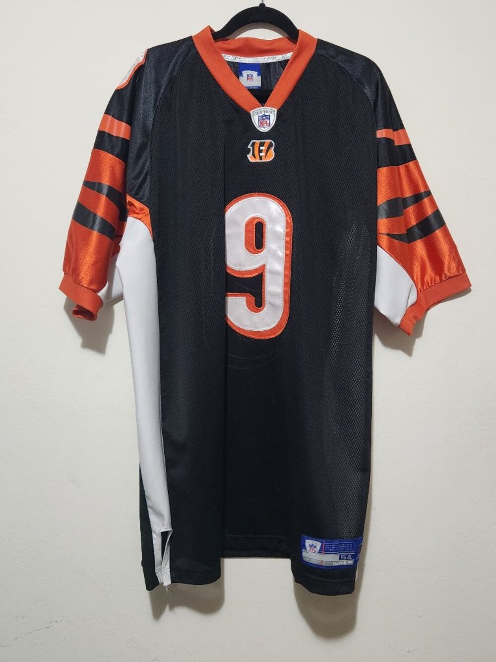 Vintage Reebok NFL Equipment Carson Palmer Cincinnati Bengals Jersey Crisp Loud
